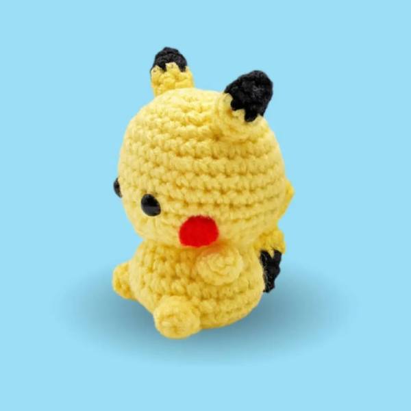 62 in 1 Mini Pokemon Crochet Pattern Bundle– Pikachu, Charmander, Squirtle & Bulbasaur And More
