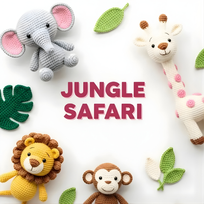 5000+ Amigurumi Crochet Patterns Bundle, Plushies, Animals, Characters