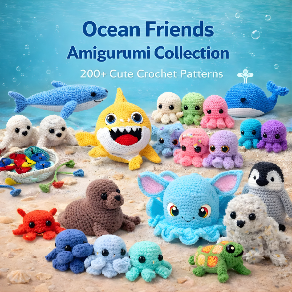 200+ Ocean Amigurumi Patterns