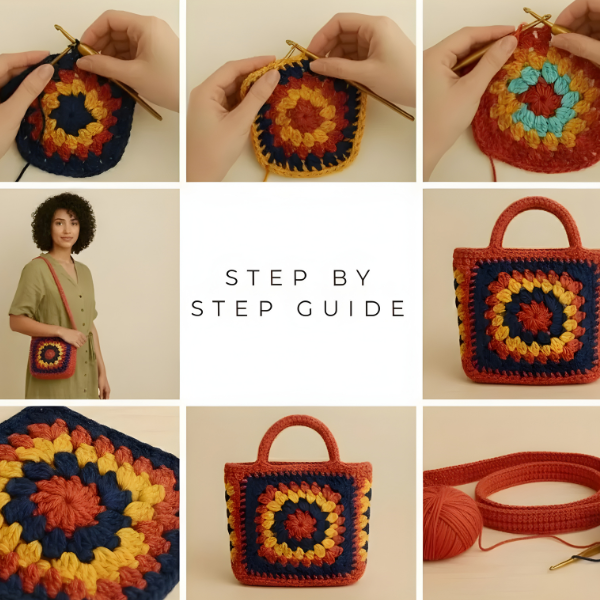 200+ Crochet Bag & Pouch Patterns Mega Bundle, Boho, Modern, Vintage Styles