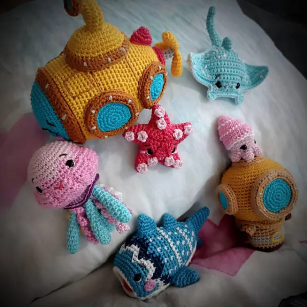 200+ Ocean Amigurumi Patterns