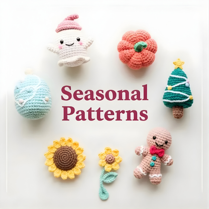5000+ Amigurumi Crochet Patterns Bundle, Plushies, Animals, Characters