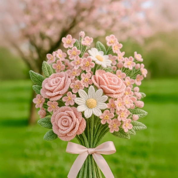 600+ Flower Bouquet Crochet Pattern Bundle