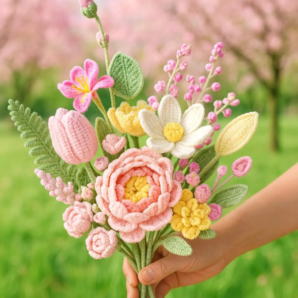 600+ Flower Bouquet Crochet Pattern Bundle